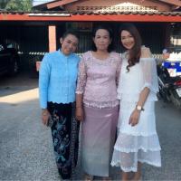 ราคา เดรสสีขาว ป้ายออเร้น (1707233827)