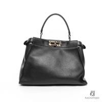 ราคา [ของแท้] FENDI PEEKABOO BLACK SHW มีใบรับประกัน ตรวจสอบได้ทุกใบ ✅ (44058980654)