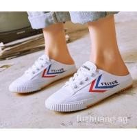 ราคา SG3 SHOES Feiyue รองเท้าสีขาวรองเท้าผ้าใบลากขี้เกียจคลาสสิก CHyL (57100336909)