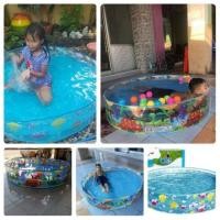 ราคา สระน้ำขอบตั้ง4ฟุต สะดวกไม่ต้องเป่าลม (2128838519)