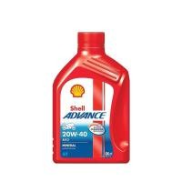 ราคา น้ำมันเครื่อง Shell Advance 4T AX3 SAE 40 ขนาด0.8ลิตร น้ำมัน ราคา 1ขวด (20686691808)