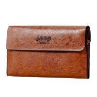 ราคา JEEP BULUO กระเป๋าสตางค์ ใบยาว ทรงคลัทช์ สําหรับผู้ชาย (19180353239)