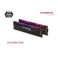 ราคา RAM DDR4(3200) 16GB (8GBX2) Kingston HyperX PREDATOR RGB (HX432C16PB3AK2/16) (7238917241)