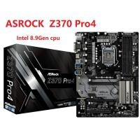 ราคา ใช้ ASROCK Z370 PRO4 เมนบอร์ด LGA 1151 (INTEL 8.9GEN )Intel Z370 64GB DDR4 เดสก์ท็อป ATX Intel เมนบอร์ด Core i7/i5/i3 1151 ใช้ (52200402467)