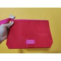 ราคา กระเป๋าใส่เครื่องสำอาง คาร์เรง clarins สีแดง (23305216184)