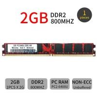 ราคา หน่วยความจํา 2 Gb Ddr 2 800 Mhz Pc 2-6400 U Dimm 240 Pin Cl 6 Ram Pc Ram Ad22ZT (2167605349)