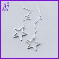 ราคา ต่างหูพู่ยาวดาวกลวงระดับไฮเอนด์แฟชั่น RXW843 (29590792839)