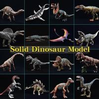 ราคา โมเดลฟิกเกอร์ไดโนเสาร์ Jurassic Brinquedo Savage Tyrannosaurus Rex Velociraptor Mosasaur ของเล่นสําหรับเด็ก (25765186729)