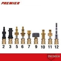 ราคา ข้อต่อ ฉีดน้ำ Pressure Washer Male Adapter G1/4" Quick Release 1/4 Connector Nozzle for Karcher LAVOR Black Decker Bosch (4275994040)