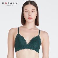 ราคา ⭐️ NEW ⭐️ Morgan เสื้อชั้นใน Sexy Wireless บราไร้โครง เต้าสามเหลี่ยม รุ่น Aloha รุ่นใหม่ 3ตะขอ สีเขียว ใหม่ มือหนึ่ง C70 (18977680096)