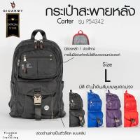 ราคา GIOARMY กระเป๋าเป้รุ่น Carter P54343 (ขนาดใหญ่) กระเป๋าสะพายหลัง - Black,Blue,Orange,Pink,Red,Purple (9638160871)