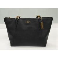 ราคา COACH F57526 กระเป๋าสะพายหนังสีดำ (1838176151)