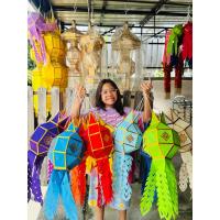 ราคา โคมล้านนา โคมยี่เป็ง โคมเชียงใหม่ โคมผ้า โคมไฟล้านนา ขนาด7นิ้ว มีโค๊ดส่วนลด (5862077240)