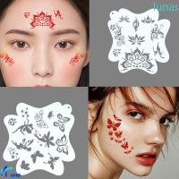 ราคา LUNASOL แทมเพลตสีสำหรับแต่งหน้ายอดนิยม พร้อมลายพรางสำหรับใช้งานหลายครั้ง DIY อุปกรณ์เสริมสำหรับศิลปะบนใบหน้าและร่างกาย (27343307839)