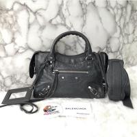 ราคา Used in good condition balenciaga mini city ปี16 สีเทาเข้ม (1835587971)