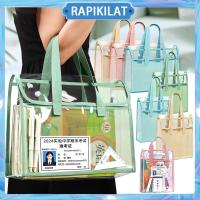 ราคา แฟ้มใสโฟลเดอร์กระเป๋าเอกสารแฟ้มเอกสารกระเป๋า ก4 เอกสารถุงเก็บหนังสือกันน้ํากระเป๋าพิเศษสําหรับสอบนักเรียน (40870239149)