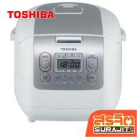 ราคา TOSHIBA หม้อหุงข้าวดิจิตอล 1.0 ลิตร สีขาว รุ่น RC-10NMF(WT)A (7947) (29078467337)
