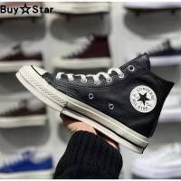 ราคา รองเท้าหุ้มข้อConverse Chuck Taylor All Star Hi แบบหนังแท้100% รองเท้าผู้ชาย/หญิง Size:37-45eu แฟชั (24105674464)