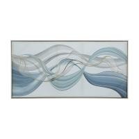 ราคา INDEX LIVING MALL รูปภาพพร้อมกรอบ+ฟอยล์ทอง รุ่นวาฟ ขนาด 120 x 60 ซม. - คละสี (24157945675)