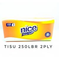 ราคา FACIAL TISSUE NICE TISSUE NICE FACIAL TISSUE LANTENTS 250 แผ่น 2 ชั้น TISSUE (40074598181)