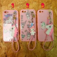 ราคา Iphone 5/5s/5se เคสขอบนิ่มหลังแข็งมีสายการ์ตูนคล้องมือ Iphone 5/5s/5se (1092459863)