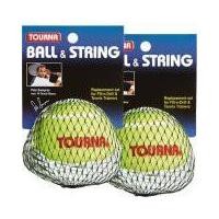 ราคา TOURNA BALL & STRING REPLACEMENT for Tennis Trainers ลูกเทนนิสสำหรับฝึกซ้อม 2 Sets (2 Balls) (5453579720)
