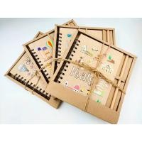ราคา สมุดโน๊ตปกแข็งริมลวด (มีเส้น) Ptachwood Travel พร้อมดินสอไม้ ขนาด 14.8 x 20.5 cm. (4551675470)