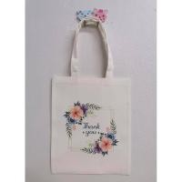 ราคา กระเป๋าผ้าดิบ ลดโลกร้อน ขนาด 10.5*13 นิ้ว สกรีนลายสำเร็จ ของขวัญ ของชำร่วย งานแต่ง (7859555293)