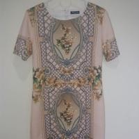 ราคา เดรสผ้ายืดแขนสั้นมีผ้าซับใน (2398556010)