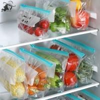 ราคา Lishhu 20 ชิ้นห่อถุงบรรจุภัณฑ์พลาสติกถุงเก็บอาหารนํามาใช้ใหม่ตู้แช่แข็งแซนวิชถุงปิดผนึกห้องครัวตู้เย็นถนอมอาหาร th (26377828386)