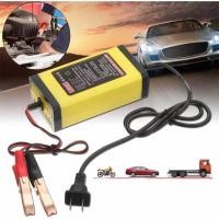 ราคา เครื่องชาร์จแบตเตอรี่อัจฉริยะ ชาร์จแบตเตอรี่ 12V เครื่องซ่อมแบตเตอรี่ รถยนต์ รถมอเตอร์ไซค์ แบตแห้ง (18275305498)
