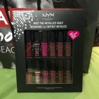 ราคา NYX MEET THE METALLICS LIP VAULT (892406432)