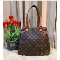 ราคา Louis Vuitton Monogram Batignolles Horizontal Shoulder Bag (18923111967)