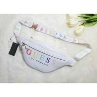 ราคา GUESS GESABEL GYM FANNY PACK กระเป๋าหนังคาดเอว-อก (3108442563)