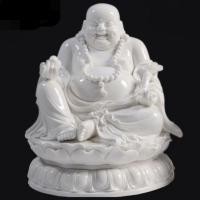 ราคา พระสังกัจจายน์ งานเซรามิกดินขาว ขนาด 14 นิ้ว 富贵佛 (16672177990)