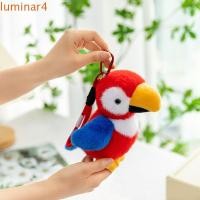 ราคา LUMINAR พวงกุญแจตุ๊กตานก, จําลองตุ๊กตานกสมจริงจี้, นกแก้วตุ๊กตาตุ๊กตา Kawaii Sparrow สีสัน Furry Birds พวงกุญแจวันเกิด (43723148910)
