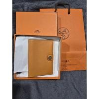 ราคา hermes R.M.S passport holder orange (40765302252)