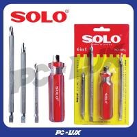 ราคา SOLO ไขควงสลับหัว 6IN1 รุ่น.006 L (25142303879)