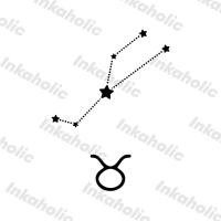 ราคา รอยสัก Inka Taurus - สติ๊กเกอร์รอยสักชั่วคราว 5cmx5cm สวยเท่ กันน้ํา ติดทนนาน (40808819451)