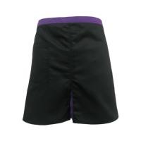 ราคา ผ้ากันเปื้อนครึ่งตัวสั้น สีดำ คลิปม่วง (29843288553)