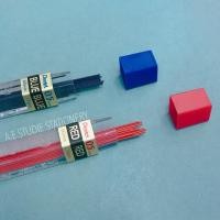 ราคา Pentel ไส้ดินสอสี สีแดง และ น้ำเงิน 0.5 (5134239287)