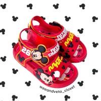ราคา รองเท้าแตะรัดส้นเด็ก ลายมิกกี้เมาส์ ADDA ลายลิขสิทธิ์แท้❤️ (8777652727)