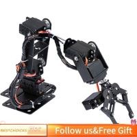 ราคา Bestchoices BestChoices 6DOF MECHERICAL ARM Claw Kit Manipulator หุ่นยนต์อุตสาหกรรมชิ้นส่วนอัตโนมัติ (44022685997)