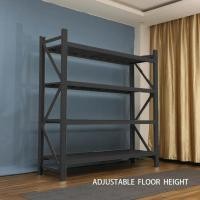 ราคา ShopKB (1/4) HUMMER ชั้นวางของอเนกประสงค์เหล็ก 4 ชั้น รุ่น KENZO-02 ขนาด 0.5x2x2M สีดำ ยืนหนึ่งในไทย (28006378041)