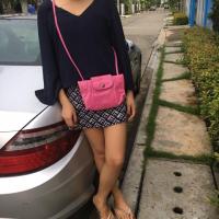 ราคา Longchamp cuir mini (75489341)