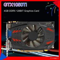 ราคา [FM] GTX1050TI 4GB DDR5 128BIT กราฟิกการ์ดพัดลมระบายความร้อนเดี่ยวกระจายความร้อนได้ดี HDMI เข้ากันได้กับ VGA DVI คอมพิวเตอร์เกมการ์ดวิดีโอสําหรับพีซี (43913267775)