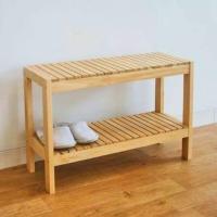 ราคา ชั้นวางรองเท้า //ชั้นวางไม้เทียม / ชั้นวางรองเท้า 2 ชั้น / ชั้นไม้อเนกประสงค์ (21287799697)