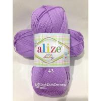 ราคา เส้นด้ายถัก - Alize Diva Baby 43 Lavender (4982868351)