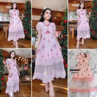 ราคา งานป้าย Kanyaphat เดรสกวางลายน่ารักฟรุ้งฟริ้ง (4314723393)