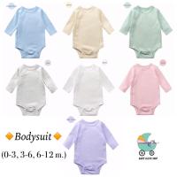 ราคา Bodysuit บอดี้สูทสีพื้นเด็กสุดน่ารัก คอกลม (16470375120)